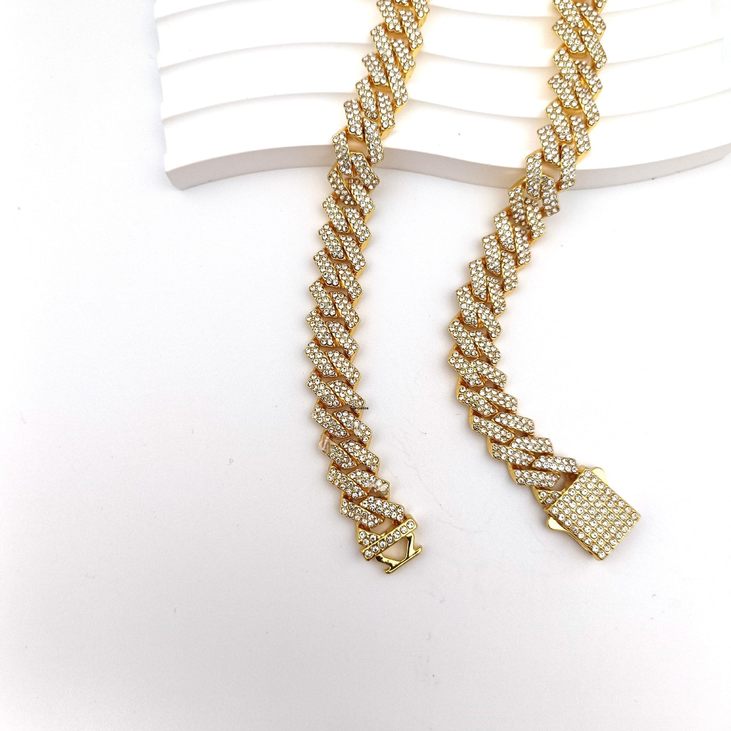 Diamond Simulant  Cuban Link