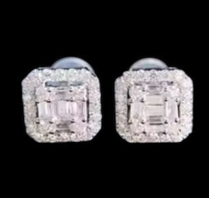 VVS Moissanite earrings