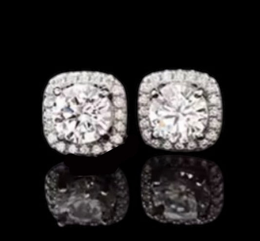 VVS Moissanite earrings