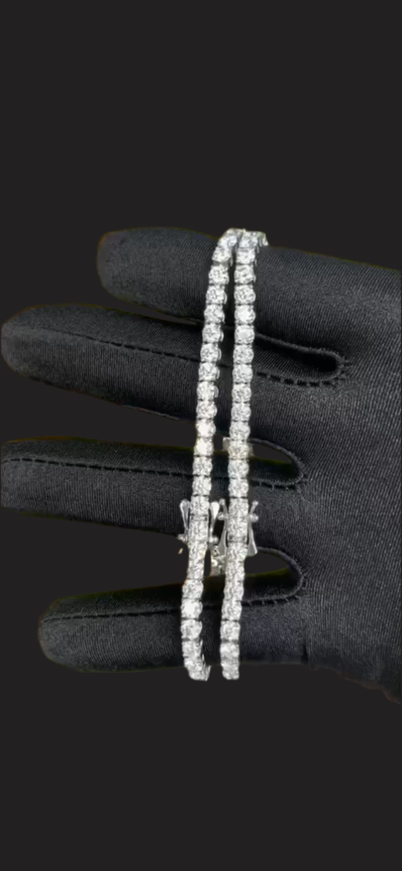 Moissanite VVS Diamond Tennis Bracelet