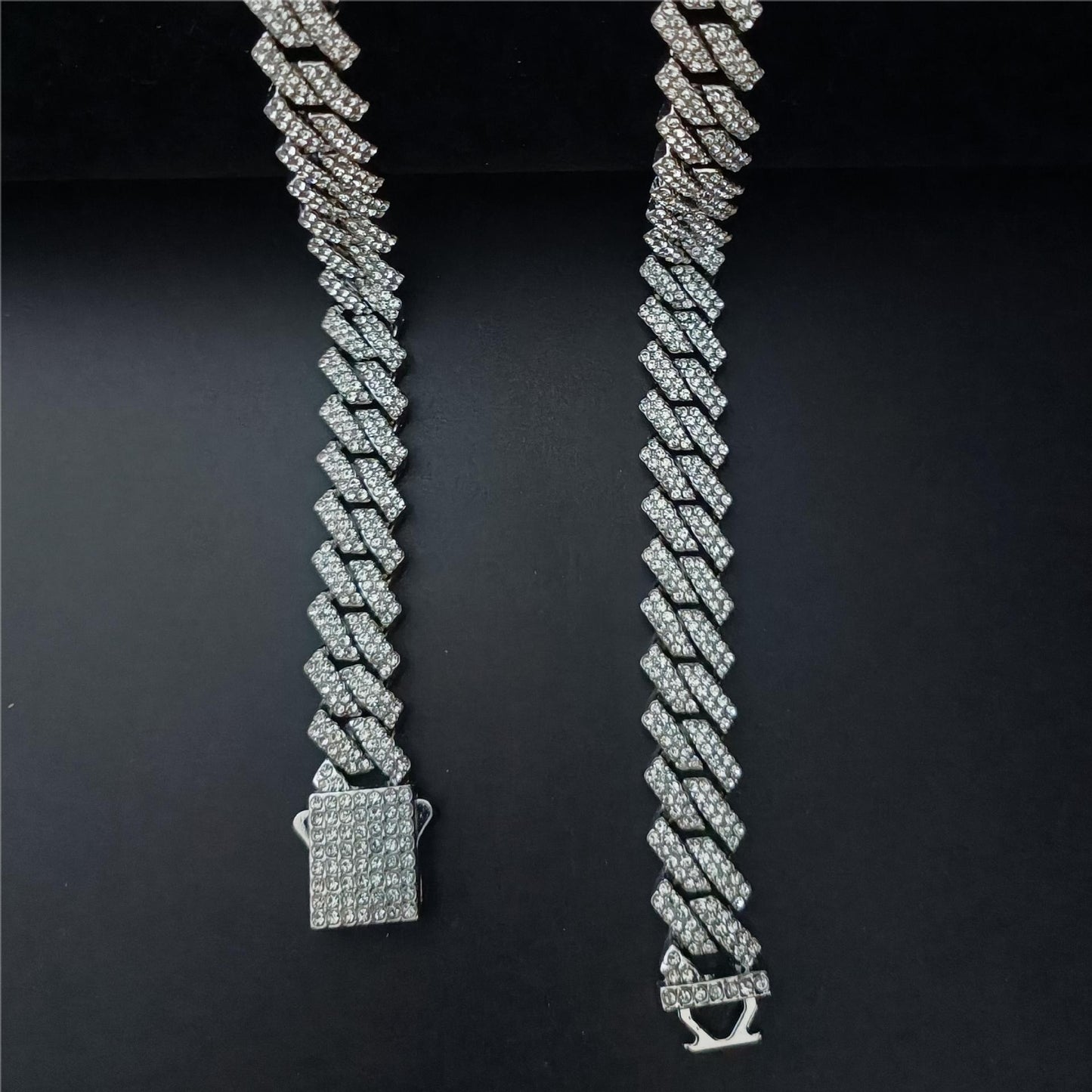 Diamond Simulant  Cuban Link